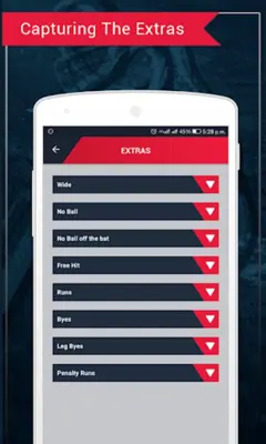Cricket Social Scoring android App screenshot 13