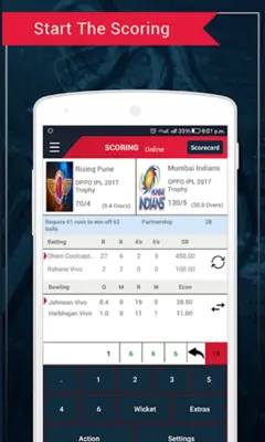 Cricket Social Scoring android App screenshot 14