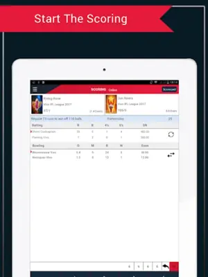 Cricket Social Scoring android App screenshot 7